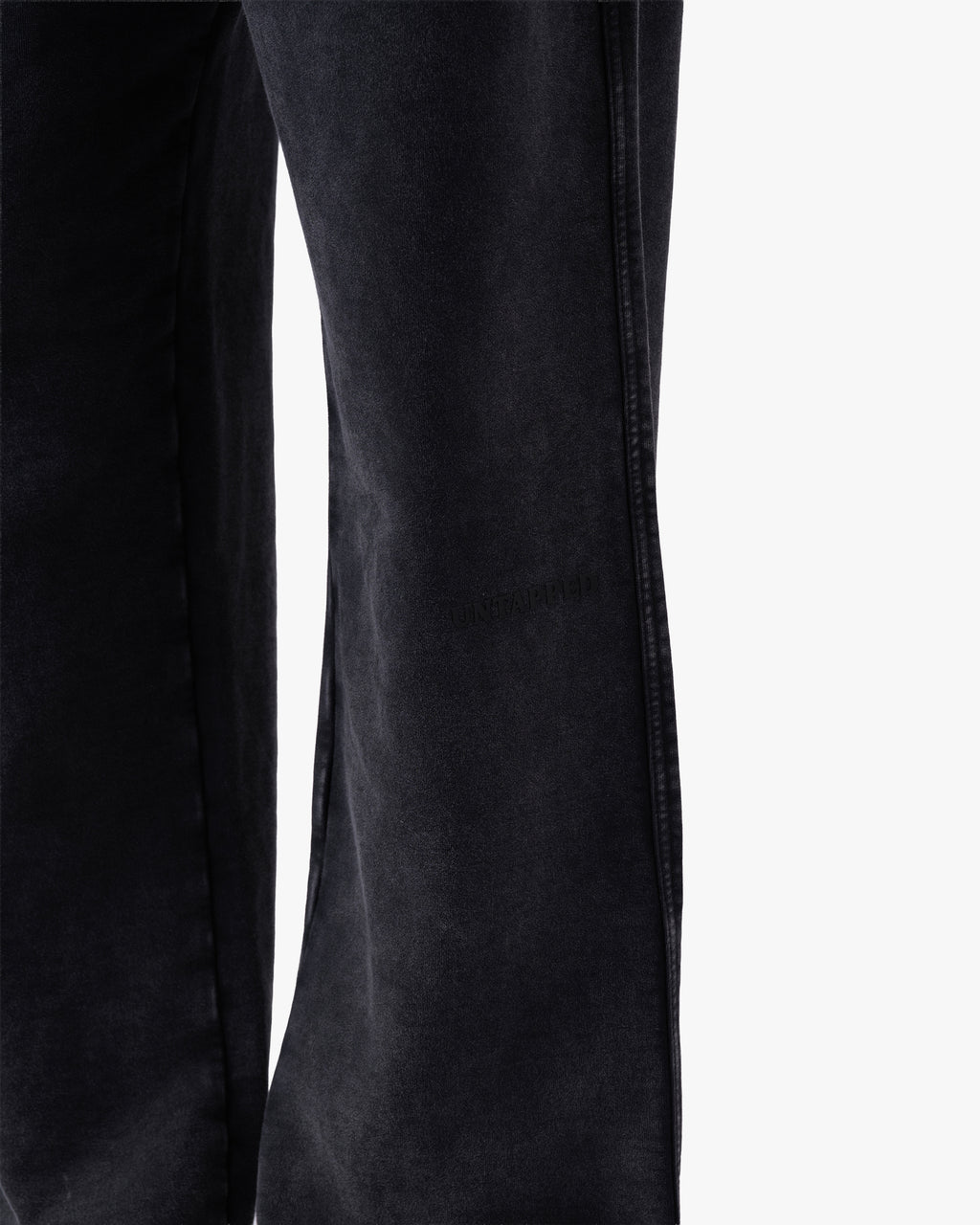 Untapped London Heritage Sweatpant in Vintage Black, heavyweight cotton joggers