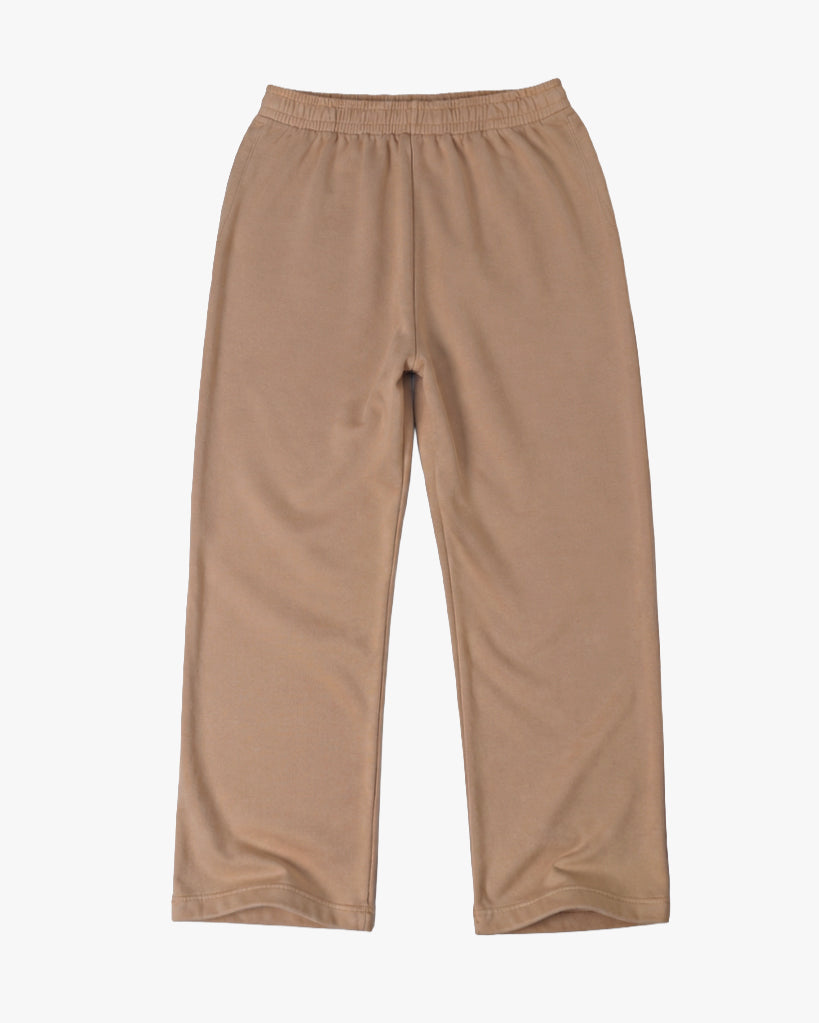 Untapped London Studio Sweatpant in Sandstone, heavyweight cotton joggers