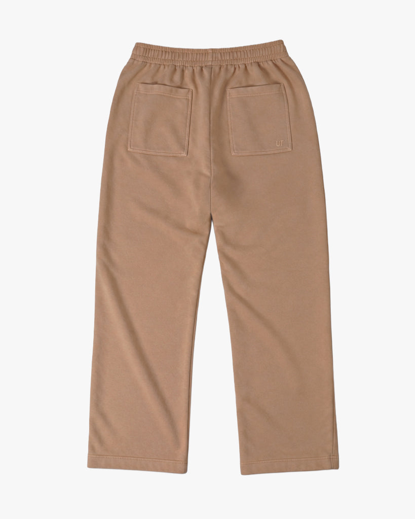 Untapped London Studio Sweatpant in Sandstone, heavyweight cotton joggers