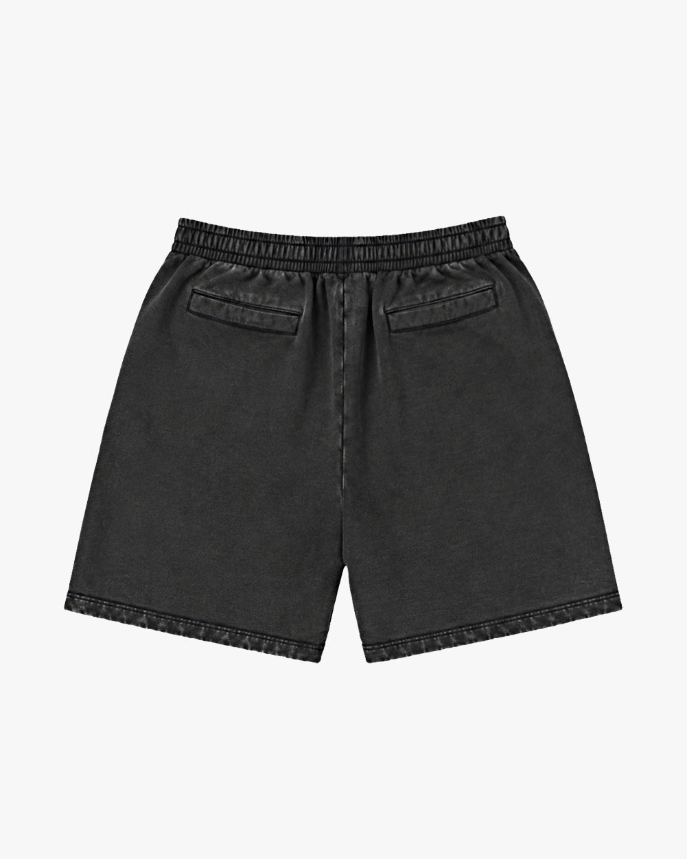 Untapped London Heritage Short in Vintage Black, heavyweight cotton shorts